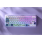 Purple Grape 104+24 XDA Keycaps Set PBT Dye Sublimation ANSI ISO Layout for GK61 64 68 84 87 104 108 Mechanical Keyboards